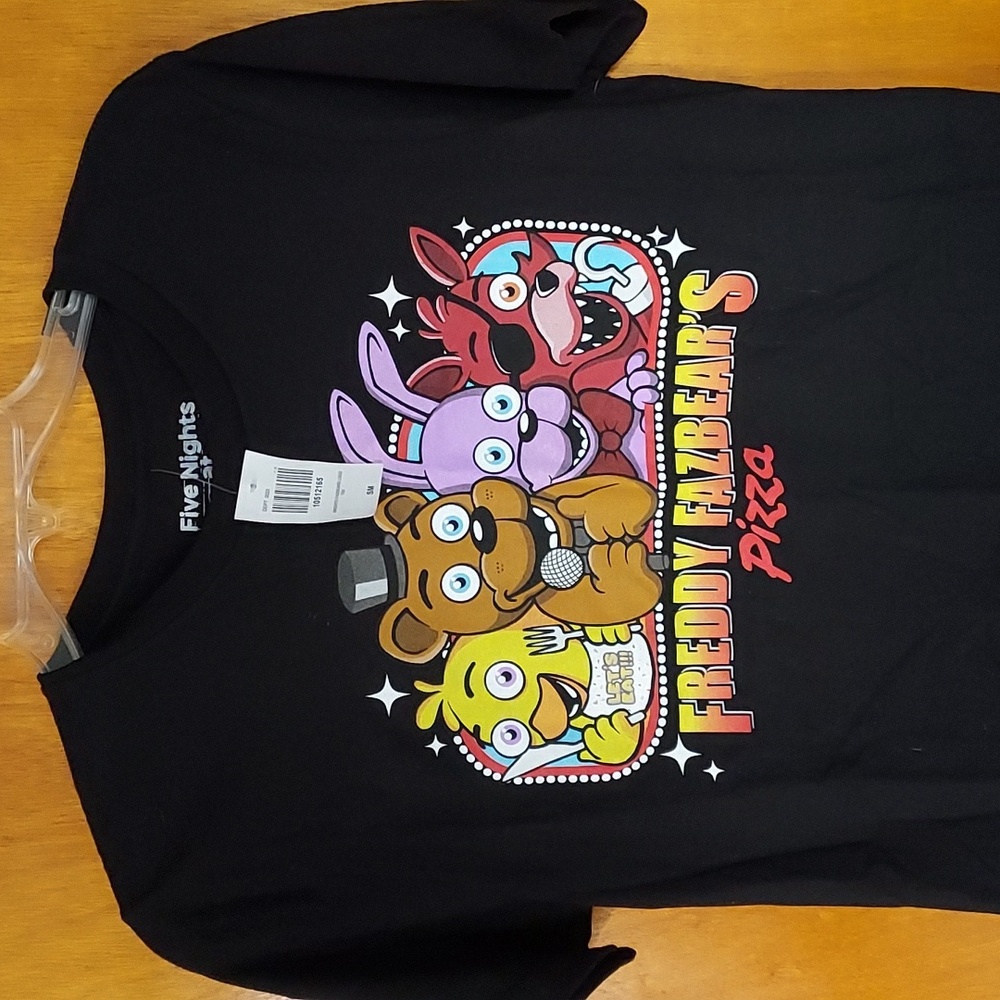 NWT Five Nights at Freddy's shirt. Women's size small.